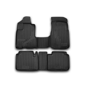 Novline ΜΑΡΚΕ ΠΑΤΑΚΙΑ ΣΕ ΣΚΑΦΗ TPE ΛΑΣΤΙΧΟ ΓΙΑ HONDA CR-V 2002-2006  ΣΕ ΜΑΥΡΟ ΧΡΩΜΑ NOVLINE - 4 ΤΕΜ.
