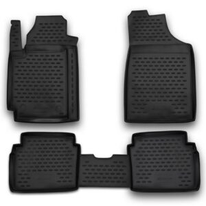Novline ΜΑΡΚΕ ΠΑΤΑΚΙΑ ΣΕ ΣΚΑΦΗ TPE ΛΑΣΤΙΧΟ ΓΙΑ HYUNDAI i10 2007-2014  ΣΕ ΜΑΥΡΟ ΧΡΩΜΑ NOVLINE - 4 ΤΕΜ.