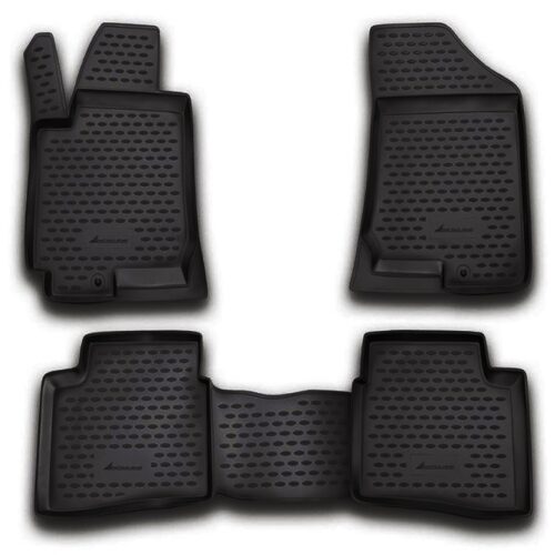Novline ΜΑΡΚΕ ΠΑΤΑΚΙΑ ΣΕ ΣΚΑΦΗ TPE ΛΑΣΤΙΧΟ ΓΙΑ KIA PRO CEED 3D 2008-2012  ΣΕ ΜΑΥΡΟ ΧΡΩΜΑ NOVLINE – 4 ΤΕΜ.