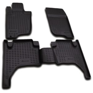 Novline ΜΑΡΚΕ ΠΑΤΑΚΙΑ ΣΕ ΣΚΑΦΗ TPE ΛΑΣΤΙΧΟ ΓΙΑ MITSUBISHI L200 IV 2005-2015  ΣΕ ΜΑΥΡΟ ΧΡΩΜΑ NOVLINE - 4 ΤΕΜ.