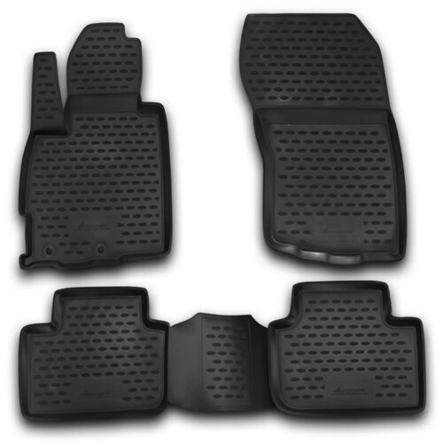 Novline ΜΑΡΚΕ ΠΑΤΑΚΙΑ ΣΕ ΣΚΑΦΗ TPE ΛΑΣΤΙΧΟ ΓΙΑ MITSUBISHI ASX 5D 2010+  ΣΕ ΜΑΥΡΟ ΧΡΩΜΑ NOVLINE – 4 ΤΕΜ.