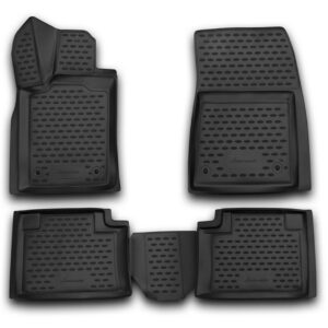 Novline ΠΑΤΑΚΙΑ ΣΕ ΣΚΑΦΗ TPE ΛΑΣΤΙΧΟ ΓΙΑ JEEP GRAND CHEROKEE 5D 2014-2021  ΣΕ ΜΑΥΡΟ ΧΡΩΜΑ NOVLINE - 4 ΤΕΜ.