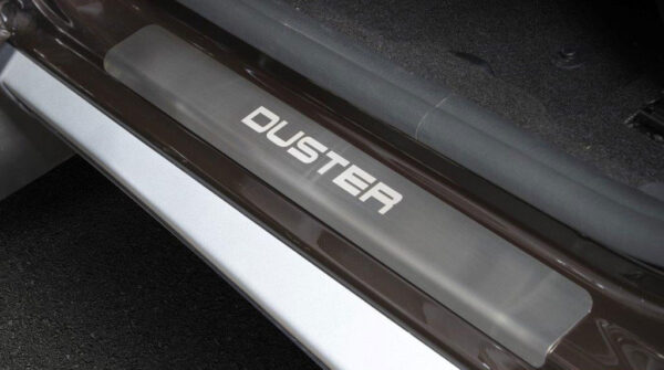 Rival RENAULT DUSTER 2010-2018 ΜΑΡΣΠΙΕ ΕΣΩΤΕΡΙΚΑ ΧΡΩΜΙΟ ΑΥΤΟΚΟΛΛΗΤΑ 4ΤΕΜ. - Image 2