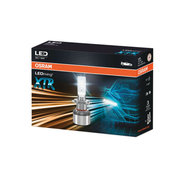 Lampa H7 12V 18W 6.000K 1.750lm OSRAM LEDriving XTR (ΜΕ ΑΝΕΜΙΣΤΗΡΑΚΙ) 2ΤΕΜ. - Image 4