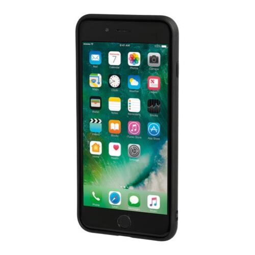 Lampa APPLE iPHONE 7 PLUS ΚΑΙ 8 PLUS ΘΗΚΗ ΚΙΝΗΤΟΥ DUO POCKET ΜΑΥΡΟ-ΚΟΚΚΙΝΟ ΜΑΓΝΗΤΙΚΗ SILVER LINE
