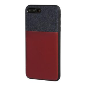 Lampa APPLE iPHONE 7 PLUS ΚΑΙ 8 PLUS ΘΗΚΗ ΚΙΝΗΤΟΥ DUO POCKET ΜΠΛΕ-ΜΠΟΡΝΤΩ ΜΑΓΝΗΤΙΚΗ SILVER LINE