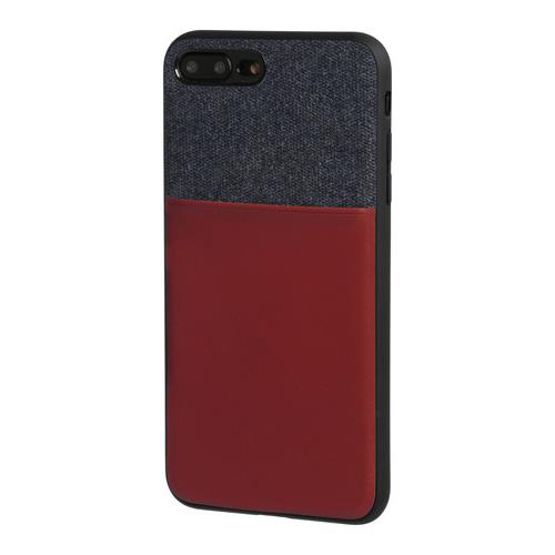 Lampa APPLE iPHONE 7 PLUS ΚΑΙ 8 PLUS ΘΗΚΗ ΚΙΝΗΤΟΥ DUO POCKET ΜΠΛΕ-ΜΠΟΡΝΤΩ ΜΑΓΝΗΤΙΚΗ SILVER LINE