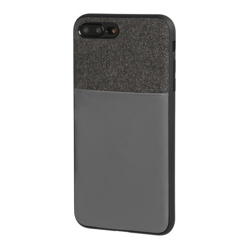 Lampa APPLE iPHONE 7 PLUS ΚΑΙ 8 PLUS ΘΗΚΗ ΚΙΝΗΤΟΥ DUO POCKET ΜΑΥΡΟ-ΓΚΡΙ ΜΑΓΝΗΤΙΚΗ SILVER LINE