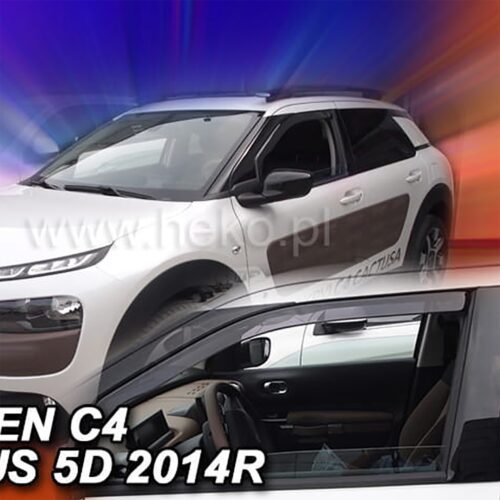 Heko ΑΝΕΜΟΘΡΑΥΣΤΕΣ ΓΙΑ CITROEN C4 CACTUS 5D 2014-2018 ΖΕΥΓΑΡΙ ΑΠΟ ΕΥΚΑΜΠΤΟ ΦΙΜΕ ΠΛΑΣΤΙΚΟ HEKO – 2 ΤΕΜ.
