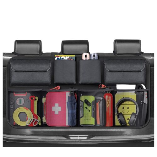 Simoni Racing ΘΗΚΗ ORGANIZER ΠΟΡΤ ΜΠΑΓΚΑΖ ΜΕ ΚΛΙΠ ΣΥΓΚΡΑΤΗΣΗΣ ΣΤΑ ΠΡΟΣΚΕΦΑΛΑ ΚΑΘΙΣΜΑΤΩΝ ΜΕ 8 ΘΗΚΕΣ (85x45cm)​ SIMONI RACING – 1 TEM.