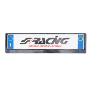 Simoni Racing ΠΛΑΙΣΙΟ ΠΙΝΑΚΙΔΑΣ CARBON LOOK 53 x 14 cm - 1 ΤΕΜ