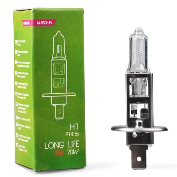 M-Tech H1 24V 70W P14,5s POWERTEC LONG LIFE ΑΛΟΓΟΝΟΥ 1ΤΕΜ. ΚΟΥΤΙ M-TECH - Image 2