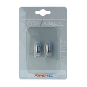M-Tech T10 W5W 12V 5W W2,1x9,5d 3.500K 130%  (ΚΑΡΦΩΤΟ ΑΚΑΛΥΚΟ) ΧΡΩΜΙΟ  ΠΟΡΤΟΚΑΛΙ POWERTEC PLATINUM 2ΤΕΜ.