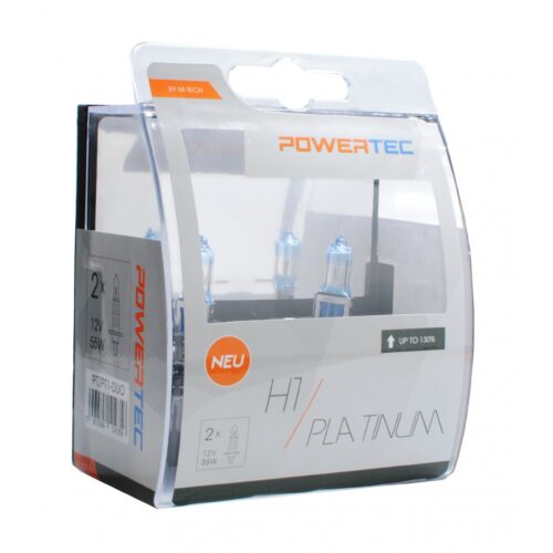 M-Tech H1 12V 55W 3.250K +130% P14.5 POWERTECK PLATINUM 2ΤΕΜ. M-TECH
