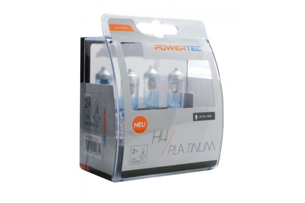 M-Tech H4 12V 60/55W 3.250K +130% P43t POWERTECK PLATINUM 2ΤΕΜ. M-TECH