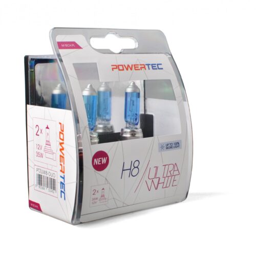 M-Tech H8 12V 35W PGJ19-1 POWERTEC ULTRA WHITE 2ΤΕΜ. M-TECH