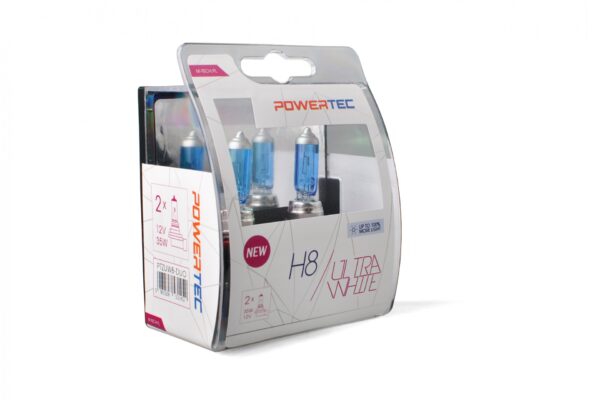M-Tech H8 12V 35W PGJ19-1 POWERTEC ULTRA WHITE 2ΤΕΜ. M-TECH