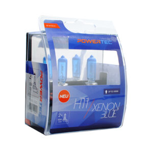 M-Tech H11 12V 55W PGJ19-2 5.000K POWERTEC XENON BLUE 2ΤΕΜ.