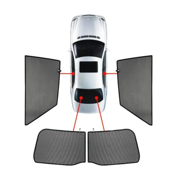 CarShades ΚΟΥΡΤΙΝΑΚΙΑ ΜΑΡΚΕ CAR SHADES ΓΙΑ SUZUKI CELERIO 5D 2015+ - 4 ΤΕΜ.