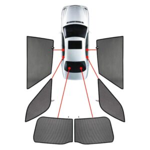 CarShades ΚΟΥΡΤΙΝΑΚΙΑ ΜΑΡΚΕ CAR SHADES ΓΙΑ TOYOTA COROLLA ESTATE 2020+ - 6 ΤΕΜ.