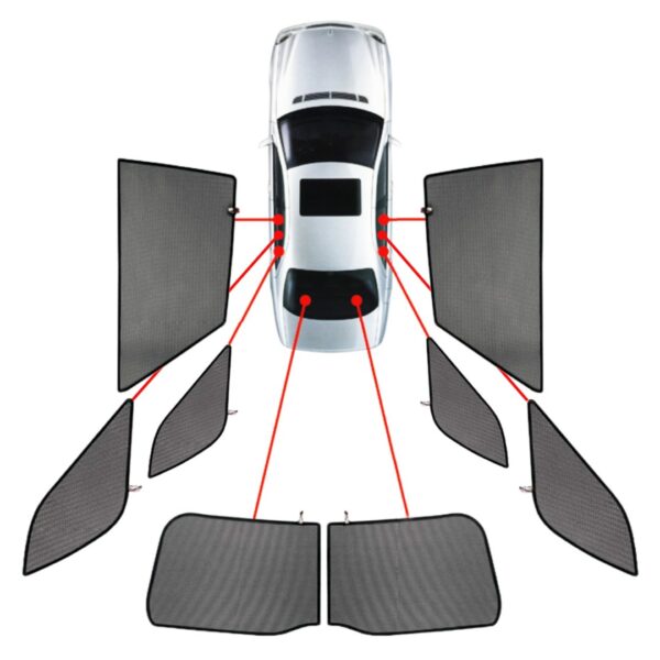 CarShades ΚΟΥΡΤΙΝΑΚΙΑ ΜΑΡΚΕ CAR SHADES ΓΙΑ BMW ΣΕΙΡΑ 2 F46 GRAND TOURER 5D 2014+ - 8ΤΕΜ.