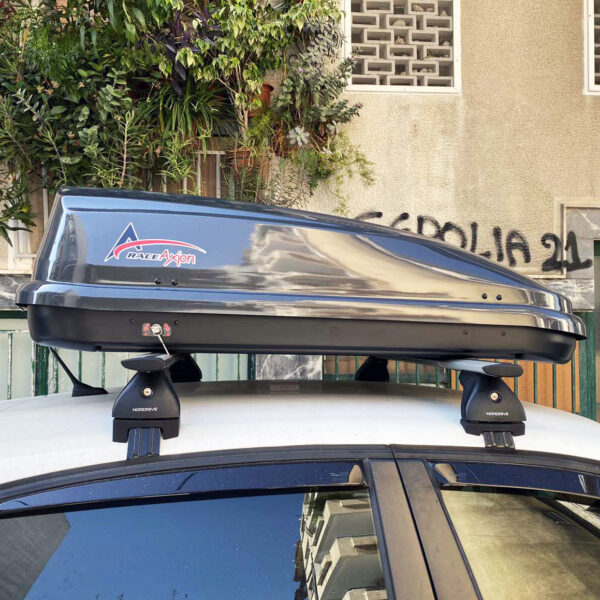 Race Axion ΜΠΑΓΚΑΖΙΕΡΑ ΟΡΟΦΗΣ RACE AXION 420L 89.02.A ΣΕ ΑΝΘΡΑΚΙ ΜΕΤΑΛΛΙΚΟ ΧΡΩΜΑ ΜΕ ΓΥΑΛΙΣΤΕΡΗ ΥΦΗ (145 X 94 X 42 cm) - 1 ΤΕΜ.