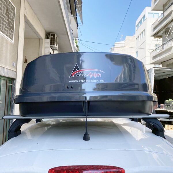 Race Axion ΜΠΑΓΚΑΖΙΕΡΑ ΟΡΟΦΗΣ RACE AXION 420L 89.02.A ΣΕ ΑΝΘΡΑΚΙ ΜΕΤΑΛΛΙΚΟ ΧΡΩΜΑ ΜΕ ΓΥΑΛΙΣΤΕΡΗ ΥΦΗ (145 X 94 X 42 cm) - 1 ΤΕΜ. - Image 4