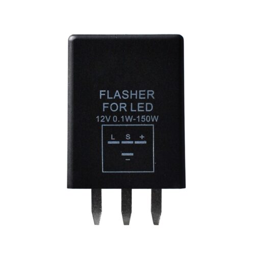 M-Tech LED FLASHER (ΦΛΑΣΙΕΡΑ) 12V 0,1-150W 4 ΕΠΑΦΩΝ (L+-)  mTECH – 1 Τεμ.