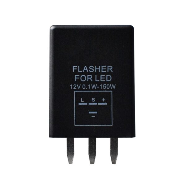 M-Tech LED FLASHER (ΦΛΑΣΙΕΡΑ) 12V 0,1-150W 4 ΕΠΑΦΩΝ (L+-)  mTECH - 1 Τεμ.