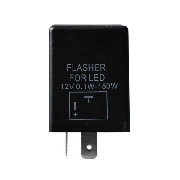 M-Tech LED FLASHER (ΦΛΑΣΙΕΡΑ) 12V 0,1-150W 2 ΕΠΑΦΩΝ (L+-)  mTECH - 1 Τεμ.
