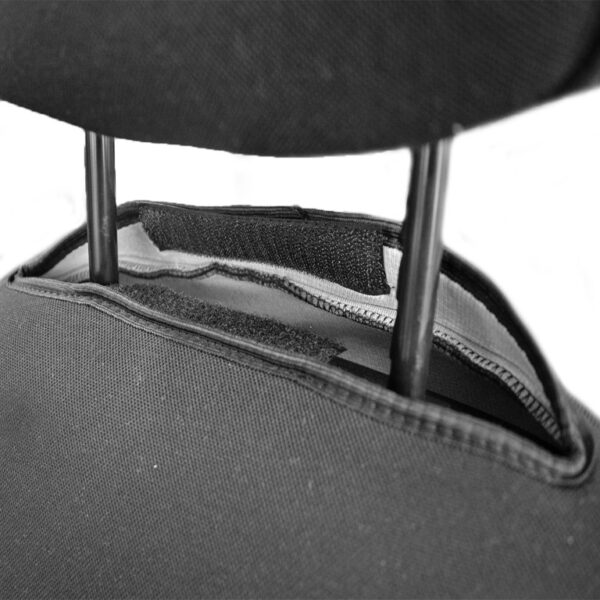 Race Axion ΗΜΙΚΑΛΥΜΜΑΤΑ ΚΑΘΙΣΜΑΤΩΝ BUCKET RECARO ΜΑΥΡΑ ΜΕ ΥΠΟΔΟΧΗ ΠΡΟΣΚΕΦΑΛΟΥ ΜΕ VELCRO ΚΑΙ ΠΡΟΣΚΕΦΑΛΑ (2 ΤΕΜ.) - Image 3