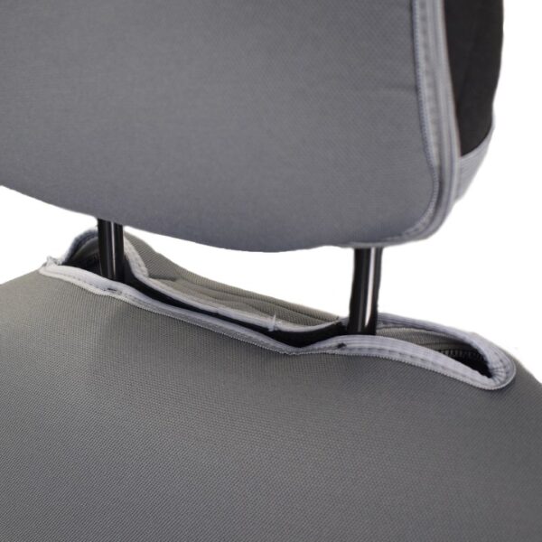 Race Axion ΗΜΙΚΑΛΥΜΜΑΤΑ ΚΑΘΙΣΜΑΤΩΝ BUCKET RECARO ΓΚΡΙ ΜΕ ΥΠΟΔΟΧΗ ΠΡΟΣΚΕΦΑΛΟΥ ΜΕ VELCRO ΚΑΙ ΠΡΟΣΚΕΦΑΛΑ 2ΤΕΜ. - Image 3