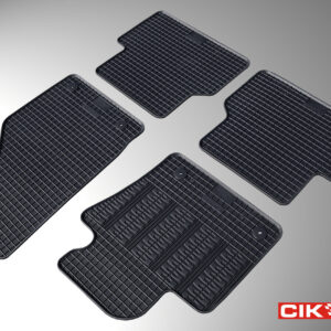 Cik ΜΑΡΚΕ ΠΑΤΑΚΙΑ ΣΕ ΣΚΑΦΗ ΛΑΣΤΙΧΟ ΓΙΑ AUDI Q3 2011-2018 ΣΕ ΜΑΥΡΟ ΧΡΩΜΑ ΜΕ ΚΟΥΜΠΩΜΑΤΑ CIK - 4 ΤΕΜ.