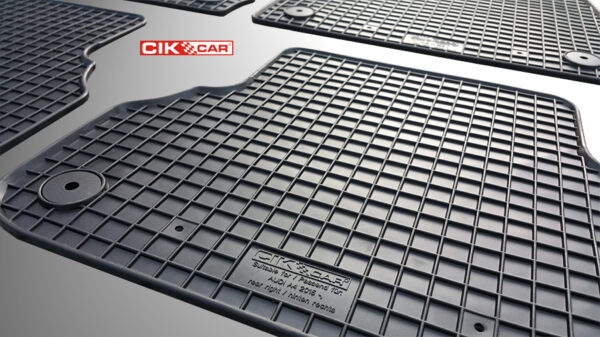 Cik ΜΑΡΚΕ ΠΑΤΑΚΙΑ ΣΕ ΣΚΑΦΗ ΛΑΣΤΙΧΟ ΓΙΑ AUDI A4 B9 2015+ / A5 B9 2016+ ΣΕ ΜΑΥΡΟ ΧΡΩΜΑ ΜΕ ΚΟΥΜΠΩΜΑΤΑ CIK - 4 ΤΕΜ. - Image 3