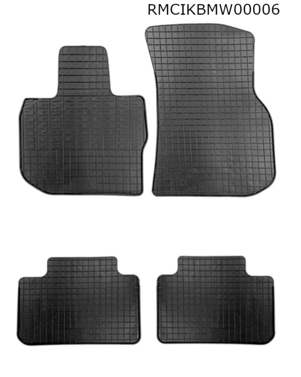 Cik ΜΑΡΚΕ ΠΑΤΑΚΙΑ ΣΕ ΣΚΑΦΗ ΛΑΣΤΙΧΟ ΓΙΑ BMW X3 2017+ ΣΕ ΜΑΥΡΟ ΧΡΩΜΑ ΧΩΡΙΣ ΚΟΥΜΠΩΜΑΤΑ CIK - 4 ΤΕΜ.