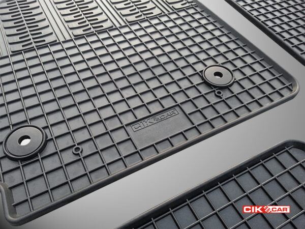Cik ΜΑΡΚΕ ΠΑΤΑΚΙΑ ΣΕ ΣΚΑΦΗ ΛΑΣΤΙΧΟ ΓΙΑ CITROEN C4 CACTUS 2014-10/2020 ΣΕ ΜΑΥΡΟ ΧΡΩΜΑ ΜΕ ΚΟΥΜΠΩΜΑΤΑ CIK - 4 ΤΕΜ. - Image 4