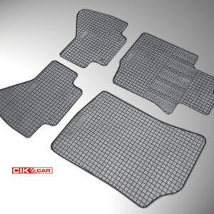 Cik ΜΑΡΚΕ ΠΑΤΑΚΙΑ ΣΕ ΣΚΑΦΗ ΛΑΣΤΙΧΟ ΓΙΑ CITROEN C1 / PEUGEOT 107 / TOYOTA AYGO 2005-2014 ΣΕ ΜΑΥΡΟ ΧΡΩΜΑ ΧΩΡΙΣ ΚΟΥΜΠΩΜΑΤΑ CIK - 4 ΤΕΜ.