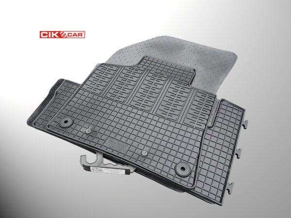 Cik ΜΑΡΚΕ ΠΑΤΑΚΙΑ ΣΕ ΣΚΑΦΗ ΛΑΣΤΙΧΟ ΓΙΑ CITROEN C4 PICASSO 5D 2014-2018 ΣΕ ΜΑΥΡΟ ΧΡΩΜΑ ΜΕ ΚΟΥΜΠΩΜΑΤΑ CIK - 4 ΤΕΜ. - Image 2