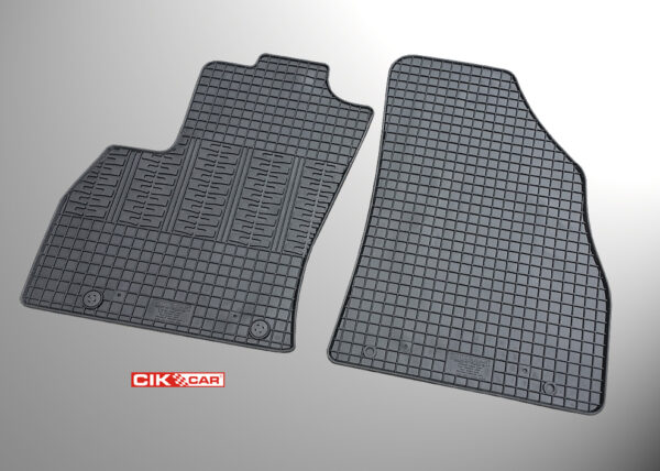 Cik ΜΑΡΚΕ ΠΑΤΑΚΙΑ ΣΕ ΣΚΑΦΗ ΛΑΣΤΙΧΟ ΓΙΑ CITROEN JUMPY 2006-2016 / FIAT SCUDO 2006-2016 / PEUGEOT EXPERT 2006-2016 / TOYOTA PROACE 2013-2016 ΣΕ ΜΑΥΡΟ ΧΡΩΜΑ ΜΕ ΚΟΥΜΠΩΜΑΤΑ CIK - 3 ΤΕΜ.