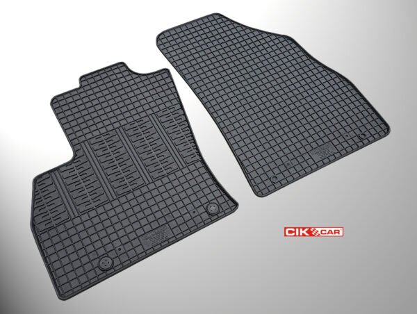 Cik ΜΑΡΚΕ ΠΑΤΑΚΙΑ ΣΕ ΣΚΑΦΗ ΛΑΣΤΙΧΟ ΓΙΑ CITROEN JUMPY 2006-2016 / FIAT SCUDO 2006-2016 / PEUGEOT EXPERT 2006-2016 / TOYOTA PROACE 2013-2016 ΣΕ ΜΑΥΡΟ ΧΡΩΜΑ ΜΕ ΚΟΥΜΠΩΜΑΤΑ CIK - 3 ΤΕΜ. - Image 3