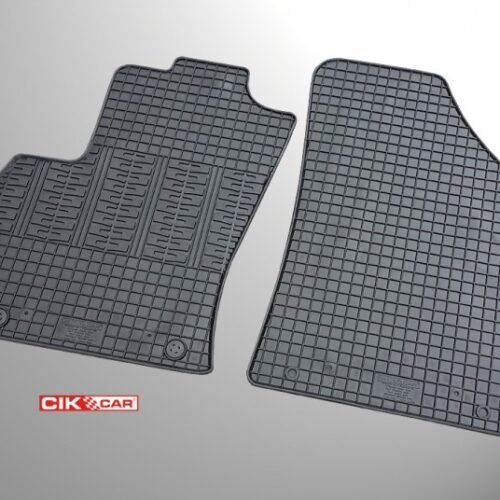 Cik ΜΑΡΚΕ ΠΑΤΑΚΙΑ ΣΕ ΣΚΑΦΗ ΛΑΣΤΙΧΟ ΓΙΑ CITROEN NEMO 12/2008 / FIAT FIORINO 11/2007+ / FIAT QUBO 09/2008-05/2020 / PEUGEOT BIPPER 05/2008-03/2014 / PEUGEOT BIPPER TEPEE 03/2009-12/2017 ΣΕ ΜΑΥΡΟ ΧΡΩΜΑ ΜΕ ΚΟΥΜΠΩΜΑΤΑ CIK – 2 ΤΕΜ.