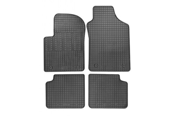 Cik ΜΑΡΚΕ ΠΑΤΑΚΙΑ ΣΕ ΣΚΑΦΗ ΛΑΣΤΙΧΟ ΓΙΑ FIAT 500 2007-2016 ΣΕ ΜΑΥΡΟ ΧΡΩΜΑ ΜΕ ΚΟΥΜΠΩΜΑΤΑ CIK - 4 ΤΕΜ.