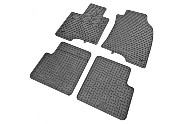 Cik ΜΑΡΚΕ ΠΑΤΑΚΙΑ ΣΕ ΣΚΑΦΗ ΛΑΣΤΙΧΟ ΓΙΑ FIAT PANDA 2012-2020 / FIAT PANDA 4X4 2012-2020 ΣΕ ΜΑΥΡΟ ΧΡΩΜΑ ΜΕ ΚΟΥΜΠΩΜΑΤΑ CIK - 4 ΤΕΜ. - Image 4