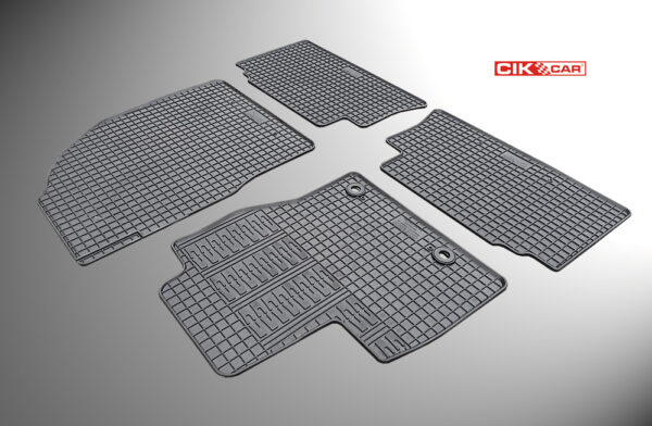 Cik ΜΑΡΚΕ ΠΑΤΑΚΙΑ ΣΕ ΣΚΑΦΗ ΛΑΣΤΙΧΟ ΓΙΑ FORD KUGA 2008-2013 ΣΕ ΜΑΥΡΟ ΧΡΩΜΑ ΜΕ ΚΟΥΜΠΩΜΑΤΑ CIK - 4 ΤΕΜ. - Image 4