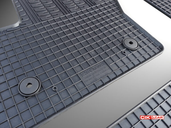 Cik ΜΑΡΚΕ ΠΑΤΑΚΙΑ ΣΕ ΣΚΑΦΗ ΛΑΣΤΙΧΟ ΓΙΑ FORD KUGA 2013-2015 ΣΕ ΜΑΥΡΟ ΧΡΩΜΑ ΜΕ ΚΟΥΜΠΩΜΑΤΑ CIK - 4 ΤΕΜ. - Image 3