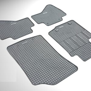 Cik ΜΑΡΚΕ ΠΑΤΑΚΙΑ ΣΕ ΣΚΑΦΗ ΛΑΣΤΙΧΟ ΓΙΑ PEUGEOT 108 2014-2021 / CITROEN C1 2014-2021 ΣΕ ΜΑΥΡΟ ΧΡΩΜΑ ΜΕ ΚΟΥΜΠΩΜΑΤΑ CIK - 4 ΤΕΜ.