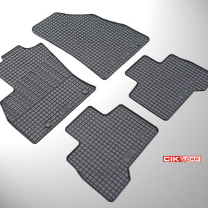 Cik ΜΑΡΚΕ ΠΑΤΑΚΙΑ ΣΕ ΣΚΑΦΗ ΛΑΣΤΙΧΟ ΓΙΑ PEUGEOT BIPPER TEPEE / CITROEN NEMO MULTISPACE / FIAT QUBO 2008+ ΣΕ ΜΑΥΡΟ ΧΡΩΜΑ ΜΕ ΚΟΥΜΠΩΜΑΤΑ CIK - 4 ΤΕΜ.
