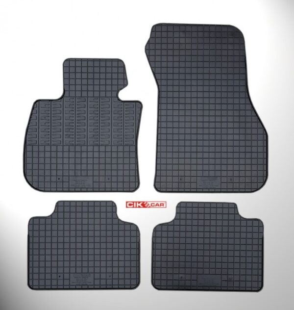 Cik ΜΑΡΚΕ ΠΑΤΑΚΙΑ ΣΕ ΣΚΑΦΗ ΛΑΣΤΙΧΟ ΓΙΑ BMW X1 F48 2016+ / X2 F39 2018+ / ΣΕΙΡΑ 2 F45 ACTIVE TOURER 2014+ ΣΕ ΜΑΥΡΟ ΧΡΩΜΑ ΧΩΡΙΣ ΚΟΥΜΠΩΜΑΤΑ CIK - 4 ΤΕΜ.