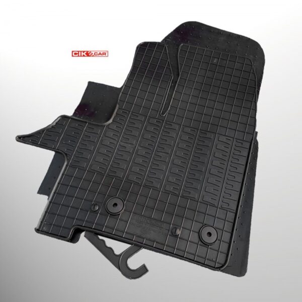 Cik ΜΑΡΚΕ ΠΑΤΑΚΙΑ ΣΕ ΣΚΑΦΗ ΛΑΣΤΙΧΟ ΓΙΑ FORD CUSTOM TOURNEO 2ΘΕΣΙΟ 2018+ ΣΕ ΜΑΥΡΟ ΧΡΩΜΑ ΜΕ ΚΟΥΜΠΩΜΑΤΑ CIK - 2 ΤΕΜ. - Image 2