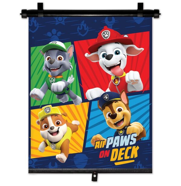 Amio ΚΟΥΡΤΙΝΑΚΙ ΗΛΙΟΠΡΟΣΤΑΣΙΑΣ ΣΕ ΡΟΛΟ PAW PATROL BOY 36x45cm ΓΙΑ ΠΛΑΙΝΟ ΤΖΑΜΙ/ΠΙΣΩ ΠΑΡΜΠΡΙΖ  ΑΜΙΟ - 1 ΤΕΜ.